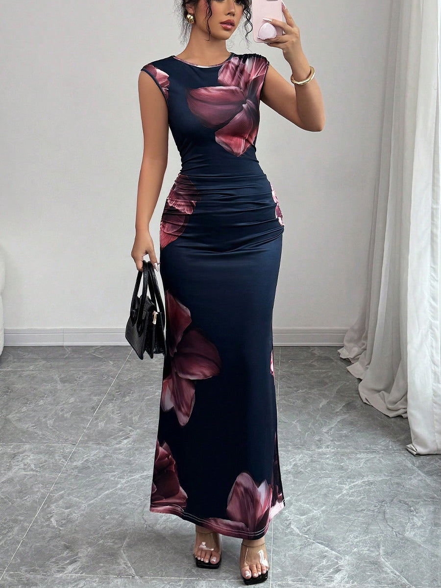 Floral Bodycon Maxi Dress Floral Bodycon Maxi Dress