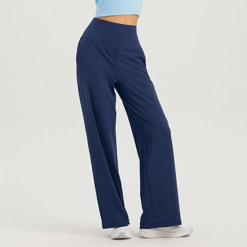 High-Waist Wide-Leg Pants – Comfort & Elegance in Multiple Colors