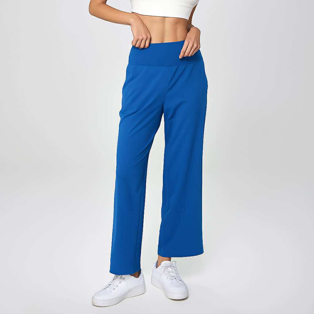High-Waist Wide-Leg Pants – Comfort & Elegance in Multiple Colors